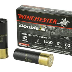WIN DBL X HV 12GA 3" 00BK 12P 5/250