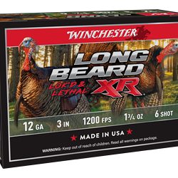 WIN LB XR TRKY 12GA 3" #6 1.75OZ 10/