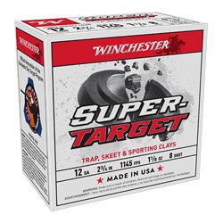 WIN SUPRTRGT 12GA 2.75" #8 25/250