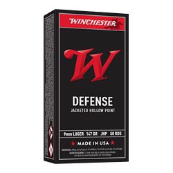 WIN USA 9MM 147GR JHP 50/500