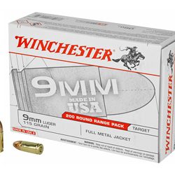 WIN USA 9MM 115GR FMJ 200/1000