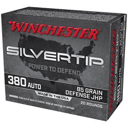 WIN SILVERTIP HP 380AUTO 85GR 20/200