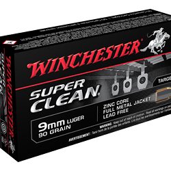 WIN SUPER CLEAN 9MM 90GR FMJ 50/500