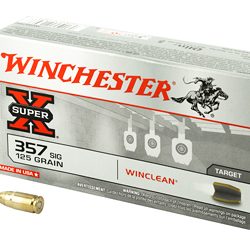 WIN SPRX WINCLEAN 357SIG 125GR 50/