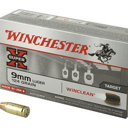 WIN SPRX WINCLEAN 9MM 124GR 50/500