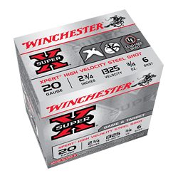 WIN XPERT TRGT 20GA 2.75" #6 25/250