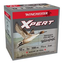 WIN XPERT HV STL 12GA 3" #4 25/250