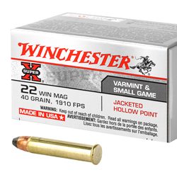 WIN SPRX 22WMR 40GR JHP 50/2000