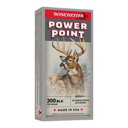 WIN POWER POINT 300BLK 150GR 20/200