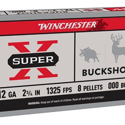 WIN SUPERX 12GA 2.75 00BK 9PEL 5/250