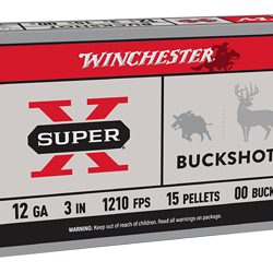 WIN SUPERX 12GA 3" 00BK 15P 5/250