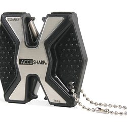 AccuSharp Model 017C, Diamond Pro Blade Sharpener, Black, Aluminum and P...