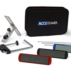 AccuSharp  Knife Sharpener, 3 Stone Precision Sharpening Kit