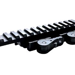 American Defense Mfg. AD-1700, Quick Detach Riser Mount, Titanium Lever, Fits...