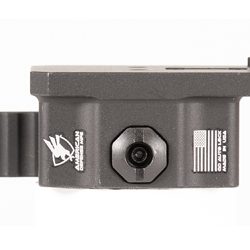 American Defense Mfg. AD-AEMS, Optic Mount, Lower 1/3 Height, Anodized Finish...