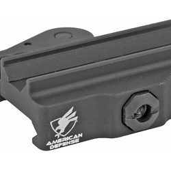 American Defense Mfg. AD-B2 Modular Base, Quick Detach, Fits Mini ACOG, Black