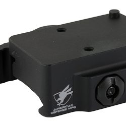 American Defense Mfg. AD-RMR, Quick Detach Mount, Left Hand Lever, Low, Fits ...