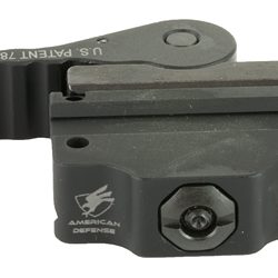 American Defense Mfg. Mount, Quick Detach, Fits Trijicon MRO, Low Profile Hei...