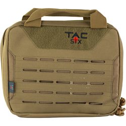 Allen Company Tac-Six Crew 2 Gun Tactical Pistol Case, 10"x8", Polyester Cons...