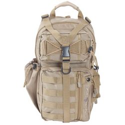 Allen Company Lite Force Tactical Sling Pack, Tan Endura Fabric, Sling Design...