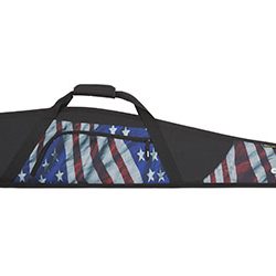 Allen Company Centennial Single Scoped Rifle Case, 46", American Flag Finish,...
