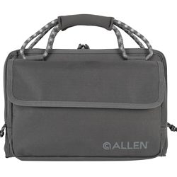 Allen Company Rollins, Double Pistol Case, 14"x9.5", Gray