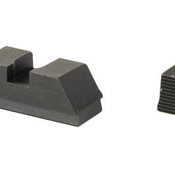 AmeriGlo Optic Compatible Glock Sights, Fits Glock 43X and 48, Black Front an...