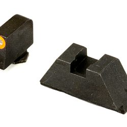 AmeriGlo Sight, Fits All Glocks Except 42/43, Green Tritium Orange Outline Fr...