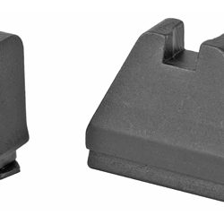 AmeriGlo Tall Suppressor Sights, 9XL Height, Fits All Glocks Except 42/43, Bl...