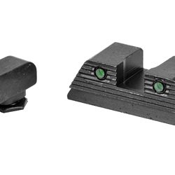 AmeriGlo Trooper, Sight, Fits GLOCK 20/21/29/30/31/32/36/40/41, Green Tritium...