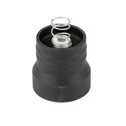 Arisaka Defense Tailcap, Fits Streamlight ProTac, Anodized Finish, Black