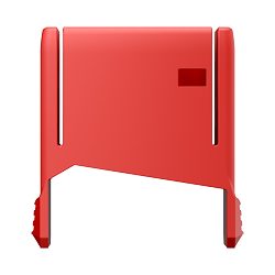 Real Avid Smart Fit Vise Block Sleeve, Fits AR10, Red