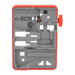 Real Avid Master Bench Block, Rubber/Plastic Material, Red/Grey Finish, ...