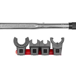 Real Avid Master-Fit Wrench Set, Wrench, Stainless Steel, A2 Crowfoot