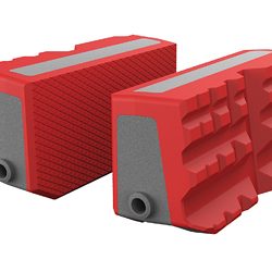 Real Avid Smart Fit Jaws, For Use with Vice, Multi Fit, Red