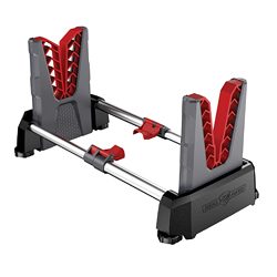 Real Avid Speed Stand Fold and Go, Folding Long Gun Stand, Gray with Red...