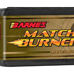 Barnes MATCH BURNER, .264 Diameter, 6.5MM, 140 Grain, Match Burner Boat Tail,...