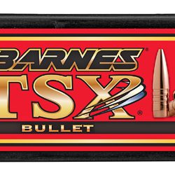Barnes TSX, .308 Diameter, 30 Caliber, 180 Grain, Boat Tail Hollow Point, Cal...