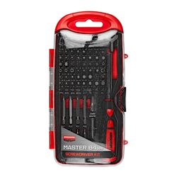 Birchwood Casey Pro Screwdriver Set, 40 Piece Kit, Red