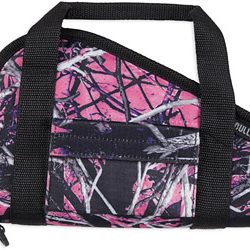 Bulldog Cases Single Handgun Rug, Small, Muddy Girl Camo Finish, Nylon, Velcr...