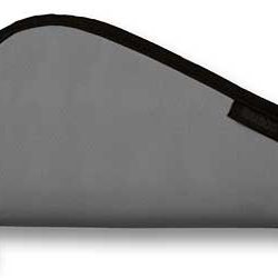 Bulldog Cases Pistol Rug, Fits Medium Gun, Metal Gray , without Handle