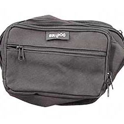 Bulldog Cases Fanny Pack, Medium, Black
