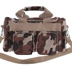 Bulldog Cases Economy Range Bag, 2 Outside Pockets, Nylon, Throwback Camo