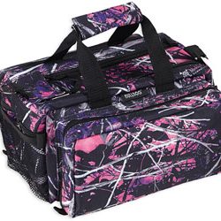 Bulldog Cases Deluxe Range Bag, Muddy Girl Camo Finish, Nylon, Adjustable Sho...