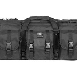 Bulldog Cases Deluxe Tactical Rifle Case, Fits Single Rifle, Three Front Acc....
