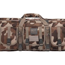 Bulldog Cases BDT Double Rifle Case, 36", Nylon, Throwback Camo