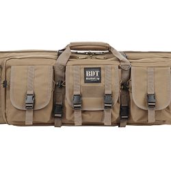 Bulldog Cases Deluxe Tactical Rifle Case, Fits Single Rifle, Three Front Acc....
