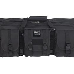 Bulldog Cases Deluxe Double Rifle, Rifle Case, 36", Nylon, Black