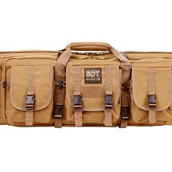 Bulldog Cases Deluxe Double Rifle, Rifle Case, 36", Nylon, Tan