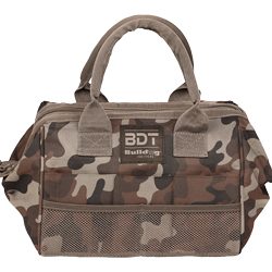 Bulldog Cases BDT Tactical Ammo & Accessory Range Bag, 12"x8"x10", Nylon, Thr...